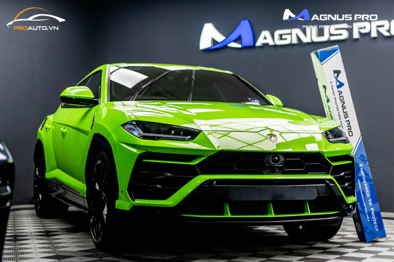 Dán PPF Magnus Pro với dòng xe Lamborghini Urus