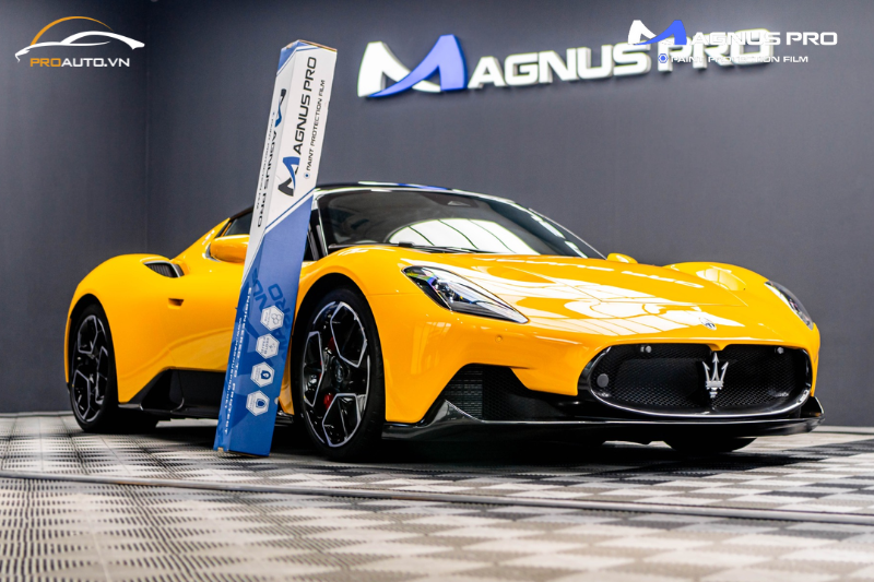 Dán PPF Magnus Pro với dòng xe Maserati