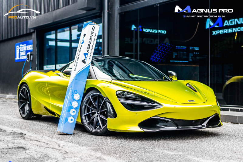 Dán PPF Magnus Pro với dòng xe MCLaren