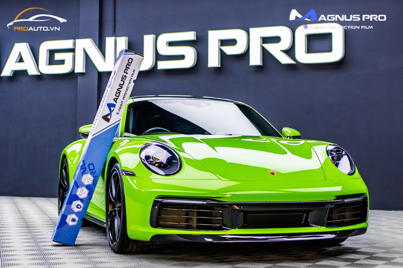 Dán PPF Magnus Pro với dòng xe Porsche 911