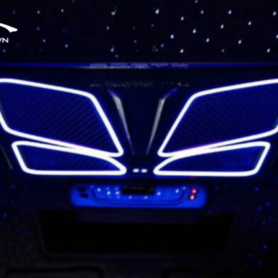 Đèn trần cánh bướm đặt lắp đặt bởi kỹ thuật viên PROAUTO.VN