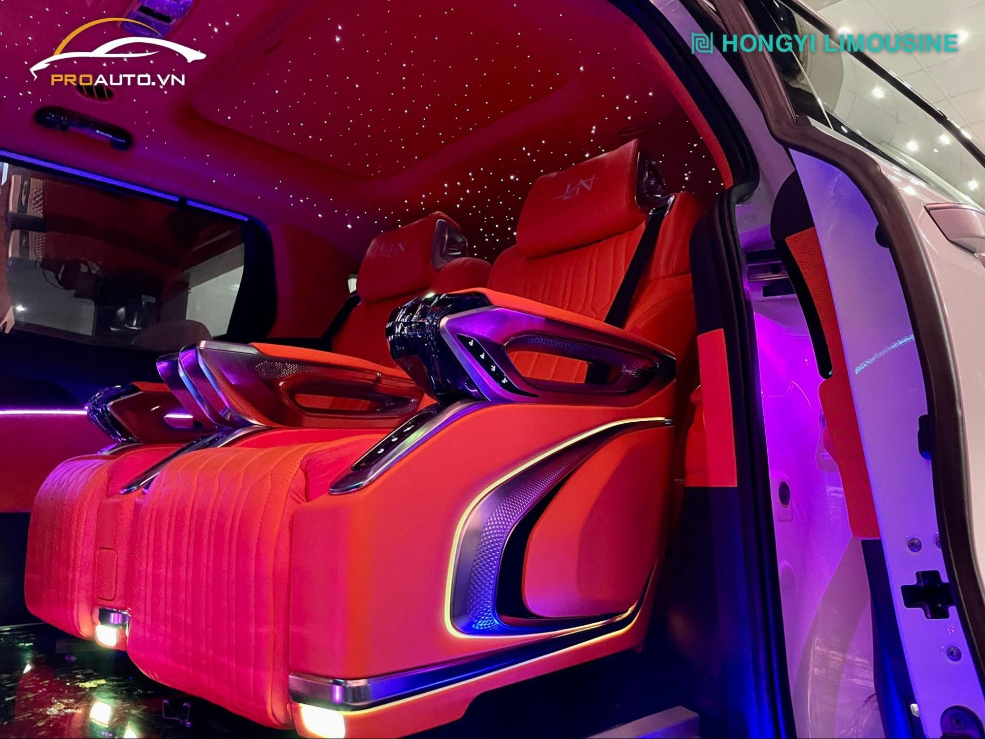 Độ đèn trần, trần ánh sao cho Kia Carnival