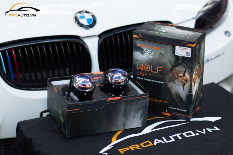 Độ đèn xe BMW để tăng hiệu năng ánh sáng