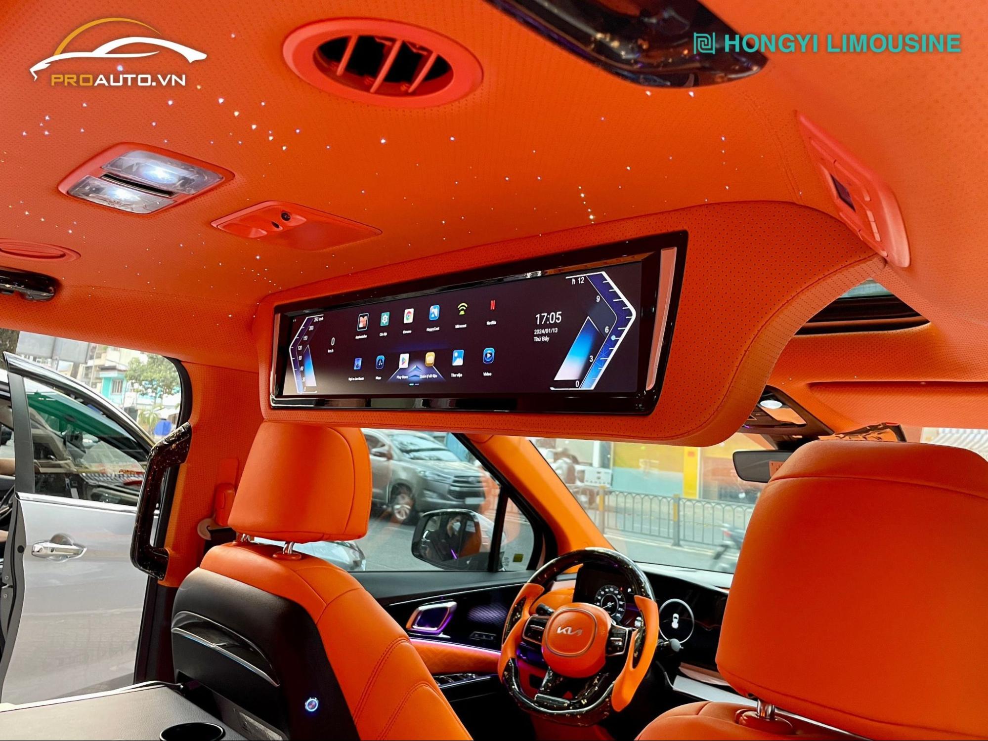 Độ màn hình TV 24 inch cho Kia Carnival