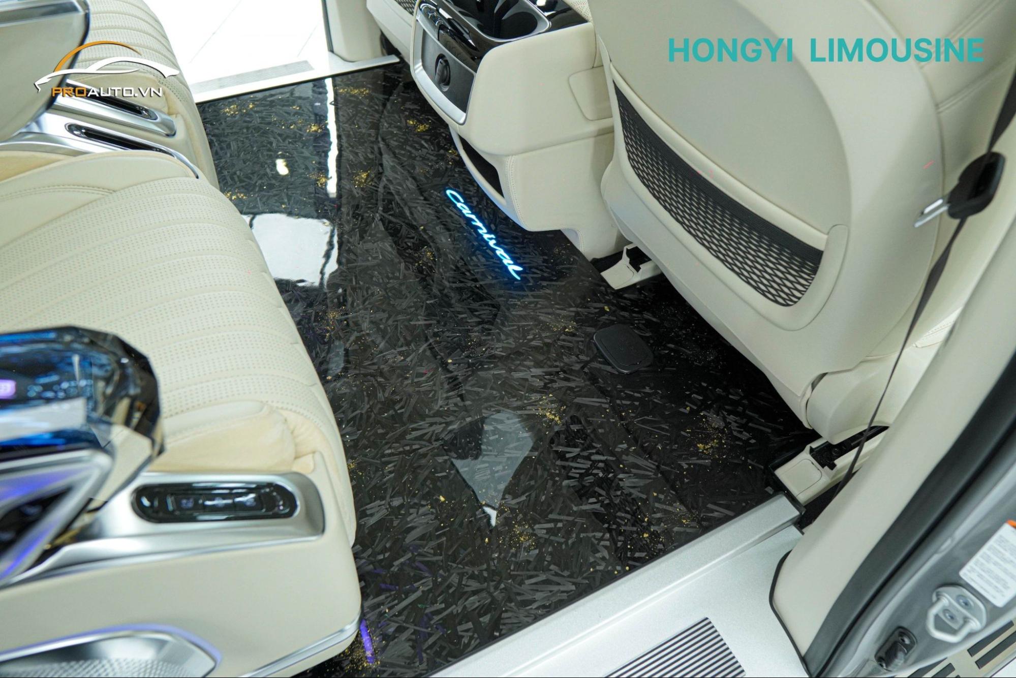 Độ sàn carbon Kia Carnival 