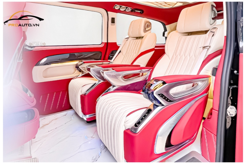 Ghế Limousine Crystal 4.0 mang cá tính riêng