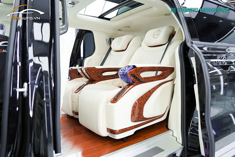Ghế Limousine HongYi Crystal 4.0 Pro toát lên vẻ đẹp sang trọng