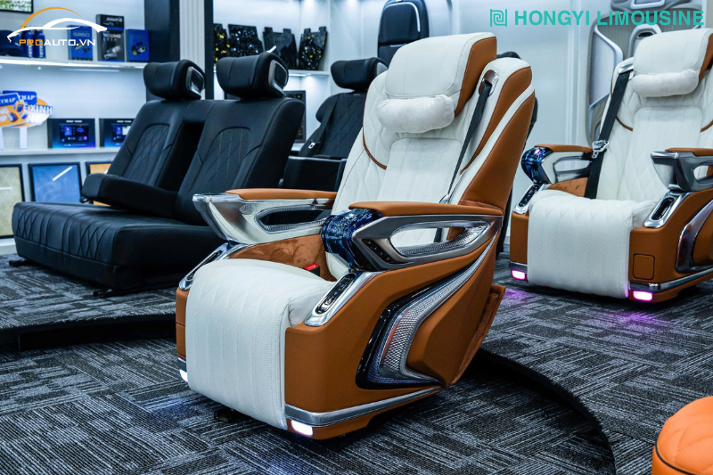Ghế Limousine HongYi Crystal 6.0 Pro Max phiên bản mới
