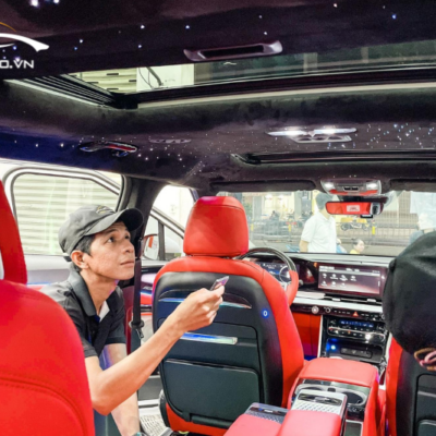 Lắp đèn trần ánh sao cho xe ô tô