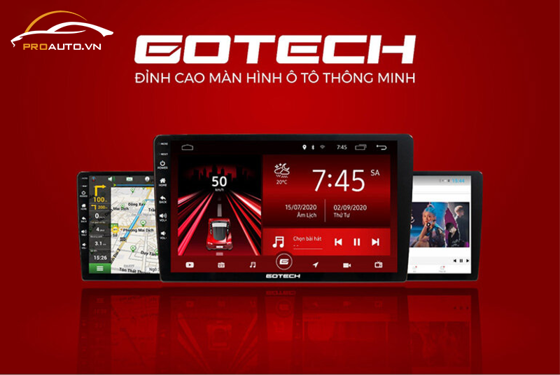Màn hình android ô tô Gotech