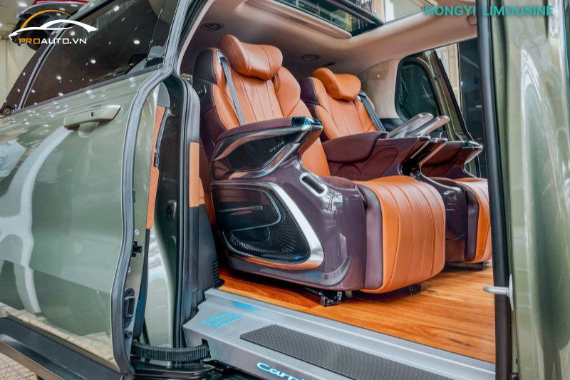 Mẫu ghế Limousine HongYi Crystal 3.0