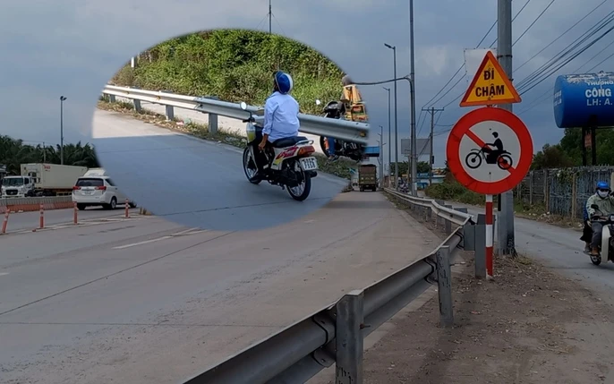 Mức phạt khi vi phạm biển cấm xe gắn máy