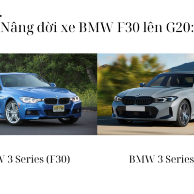 Nâng đời xe BMW F30 lên G20
