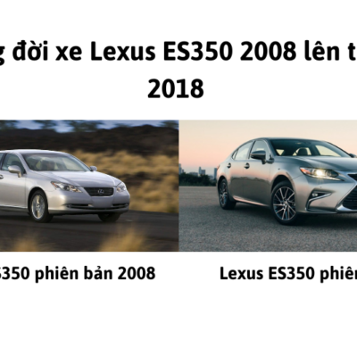 Nâng đời xe Lexus ES350 2008 lên thành 2018