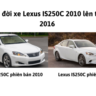 Nâng đời xe Lexus IS250C 2010 lên thành 2016
