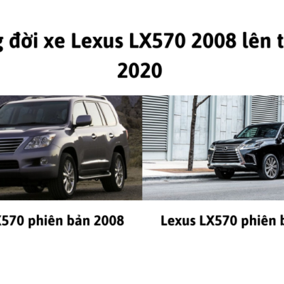 Nâng đời xe Lexus LX570 2008 lên thành 2020