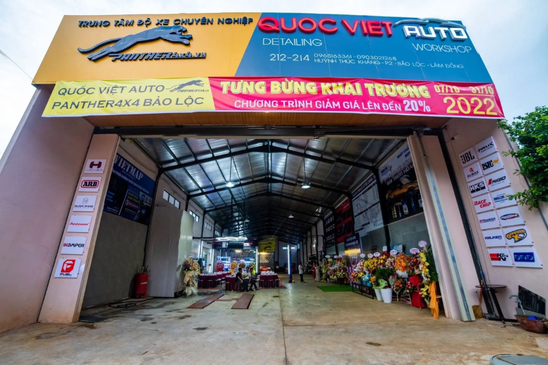 Quốc Việt Auto - Địa chỉ dán phim cách nhiệt ô tô tại Lâm Đồng