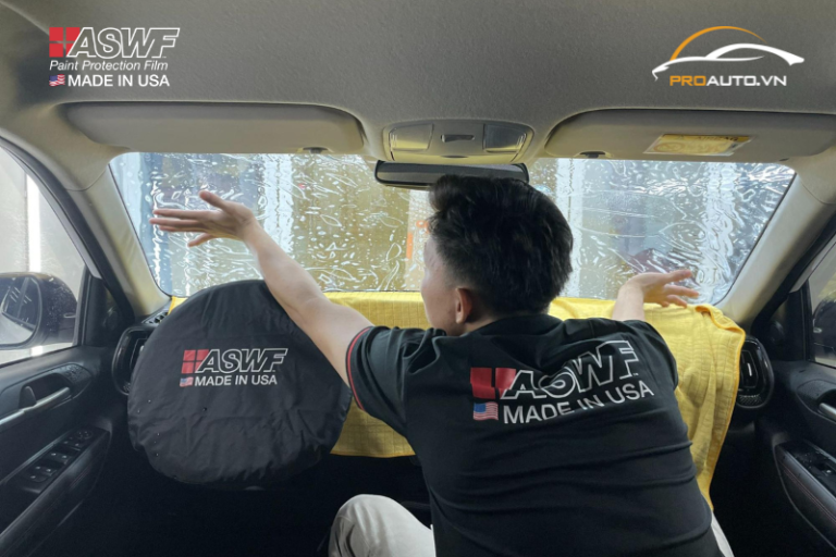 Thi công dán PPF SAP cho ô tô