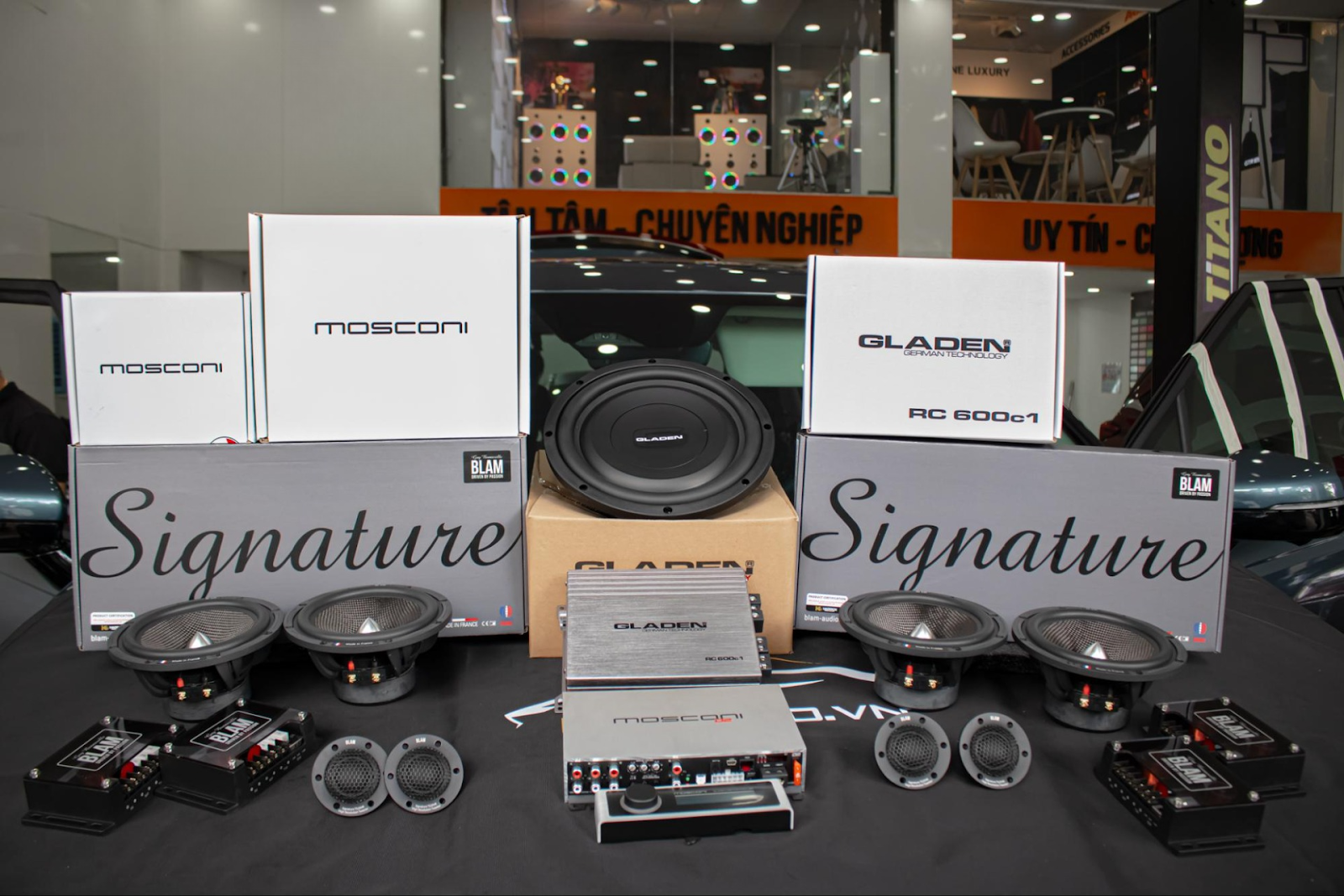 Thương hiệu âm thanh Mosconi