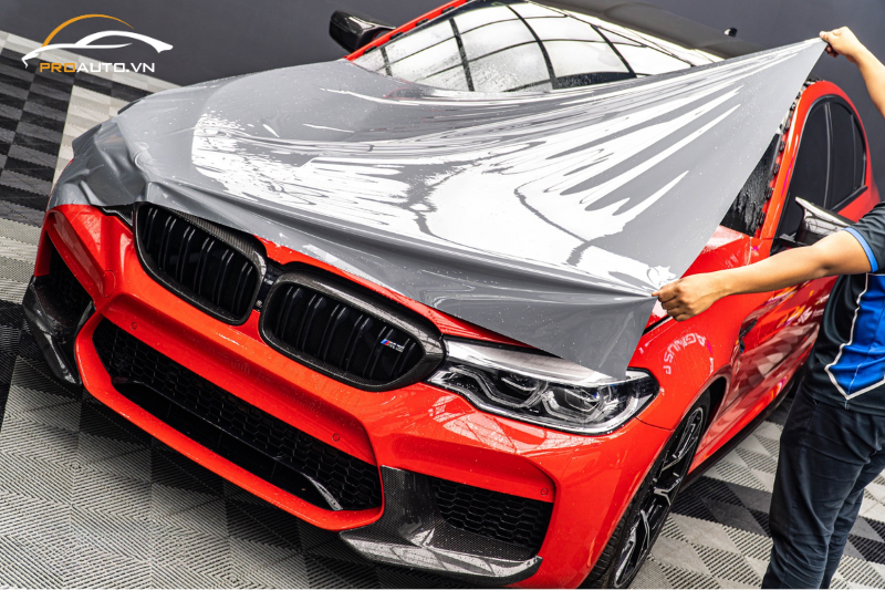 Wrap đổi màu xe BMW 