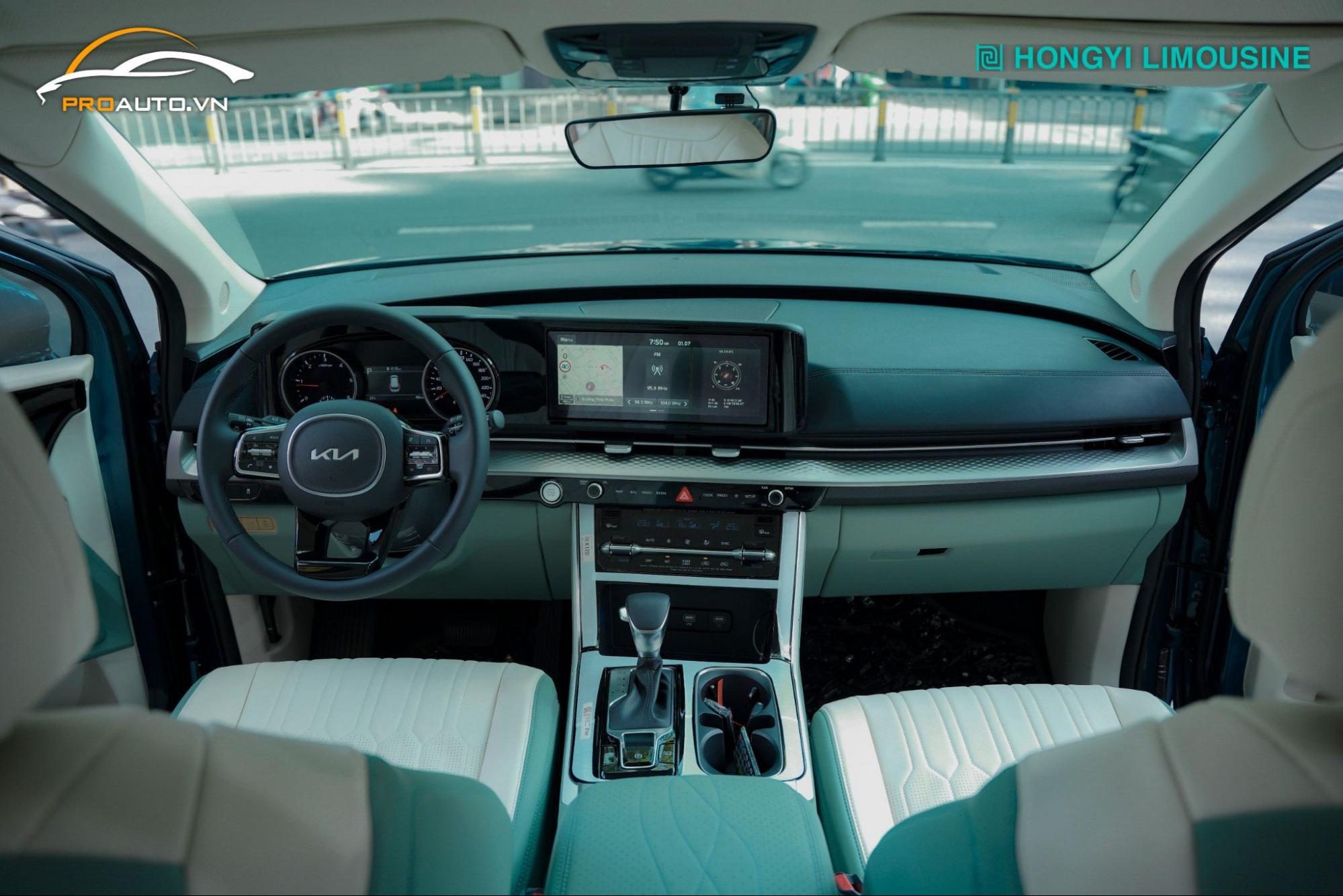 Bọc Da Vô Lăng Cho Kia Carnival