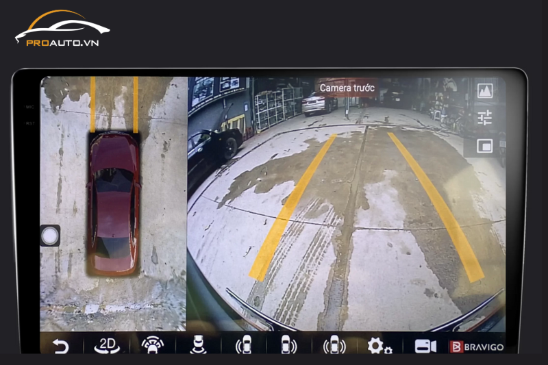 Bravigo BX Series thông minh tích hợp công nghệ cảnh báo lệch làn đường