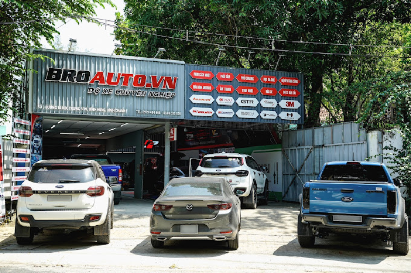 BRO Auto - Địa chỉ dán phim cách nhiệt ô tô tại TP HCM