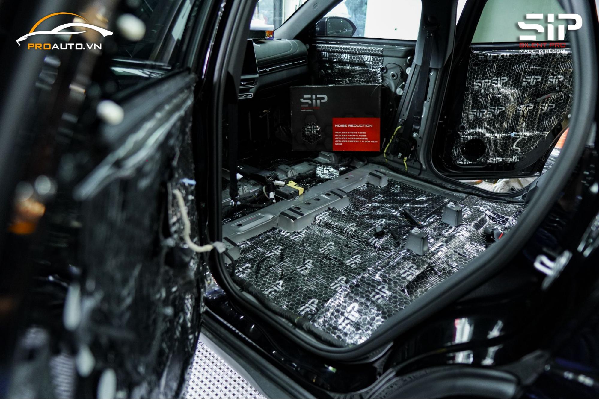 Cách âm SIP cho VF7 hạn chế tiếng ồn cực cao