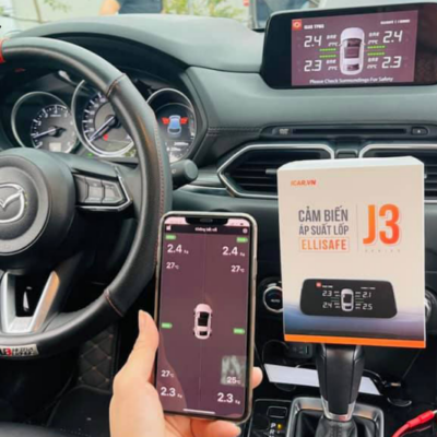 Cảm biến áp suất lốp ICAR Ellisafe J3: Bảng giá và kinh nghiệm lắp đặt