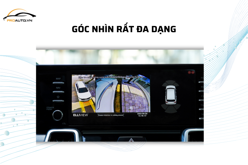 Camera 360 Elliview V5 góc nhìn đa dạng, sắc nét