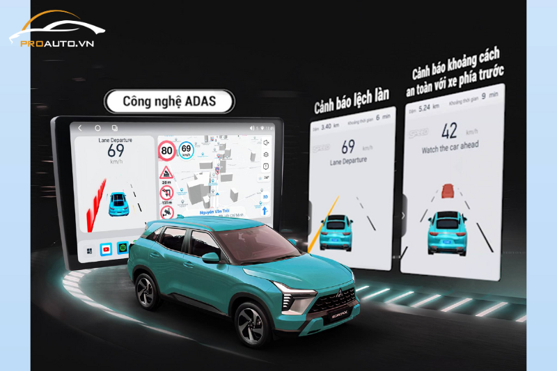 Công nghệ ADAS an toàn khi lái xe
