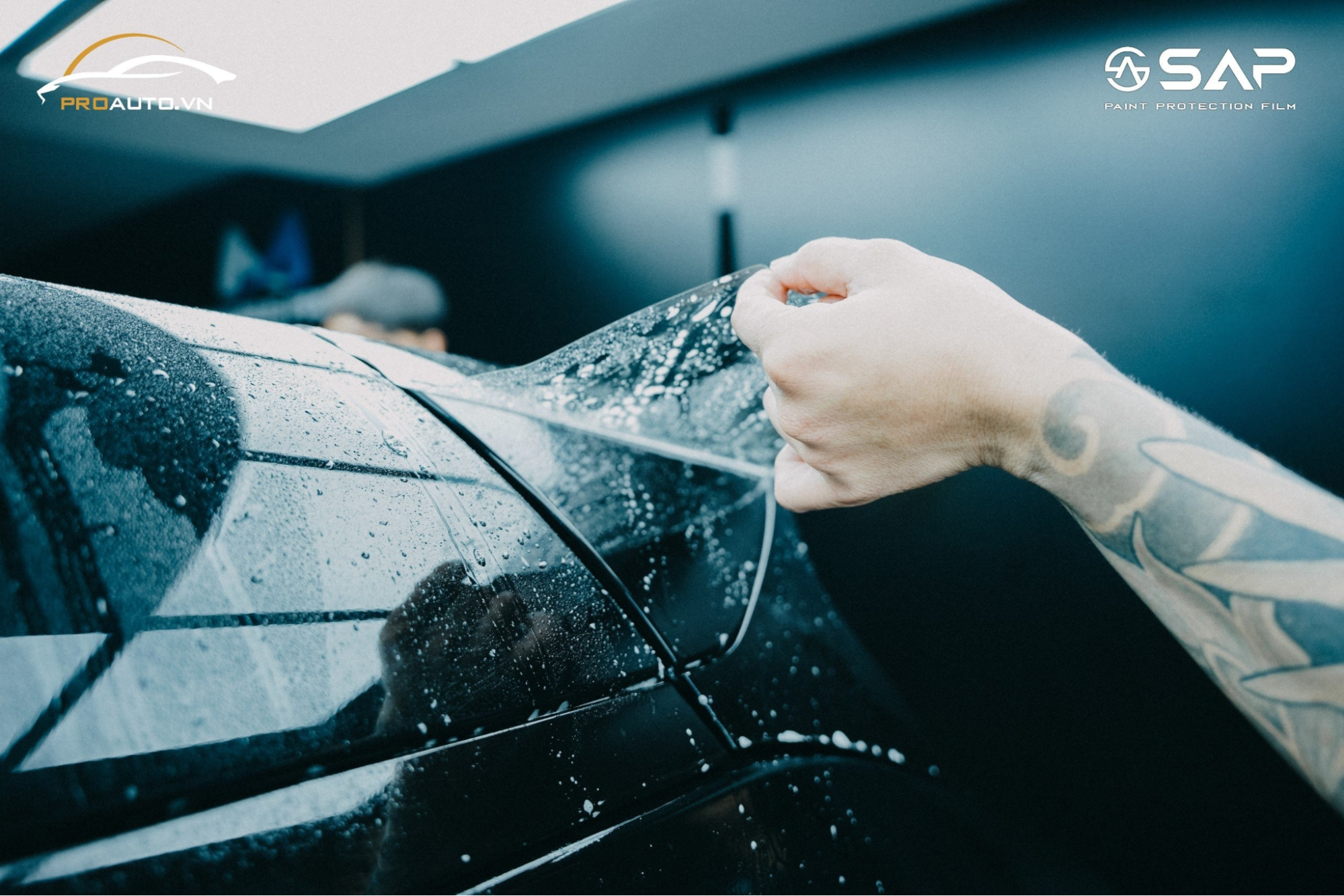 Dán  PPF SAP VF7 tự phục hồi vết xước cao
