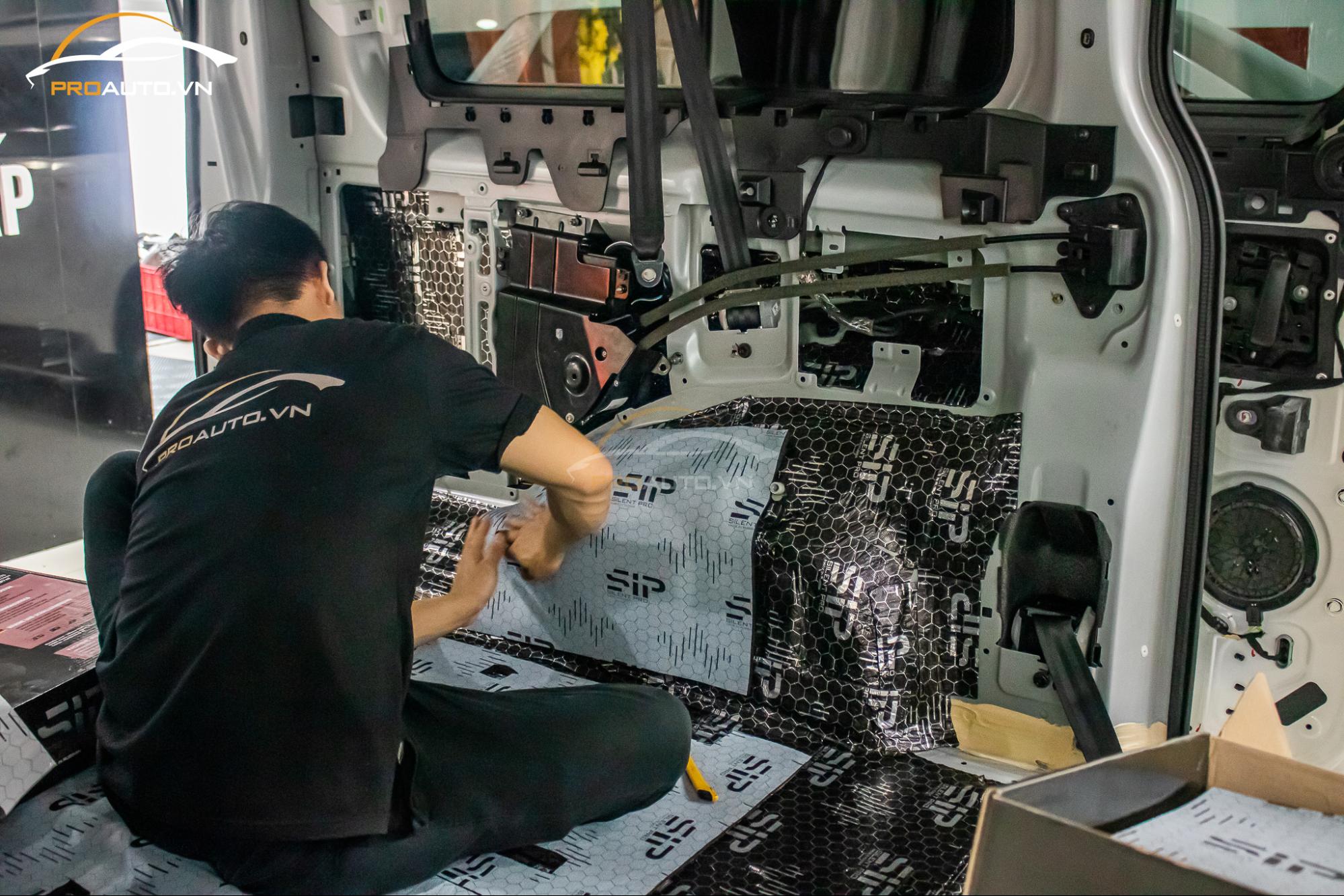 Kinh nghiệm dán vật liệu cách âm SIP hiệu quả