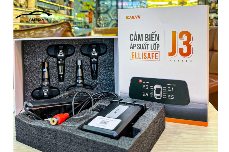 Kinh nghiệm lắp cảm biến áp suất lốp ICAR Ellisafe J3 tại HCM