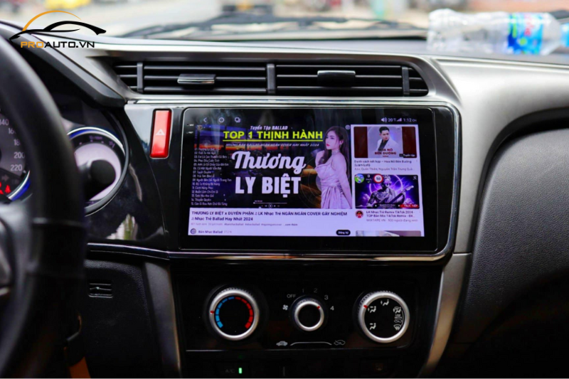 Màn hình Android Bravigo BX6 có kho ứng dụng giải trí đa phương tiện