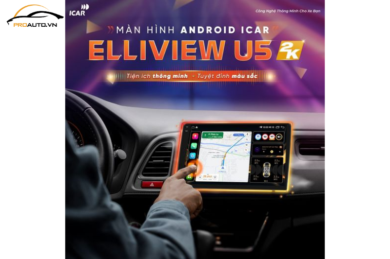 Màn hình Android ICAR Elliview U5 2K 