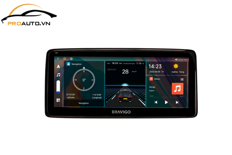 Màn hình Bravigo Blux MAX - Ra lệnh giọng nói thông minh