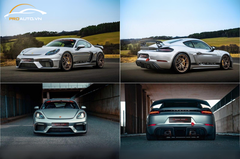 Nâng cấp ngoại thất cho xe Porsche