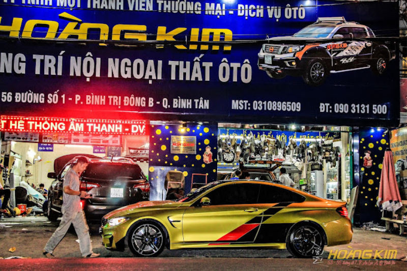 Ô tô Hoàng Kim - Địa chỉ dán phim cách nhiệt ô tô tại TP HCM