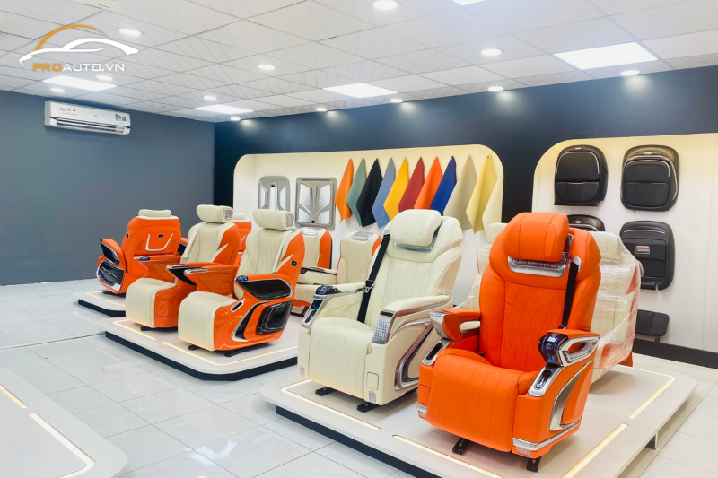 Phòng trưng bày ghế Limousine Hongyi chính hãng tại PROAUTO.VN quận 12