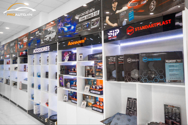 Phòng trưng bày sản phẩm cách âm StP taiji PROAUTO.VN