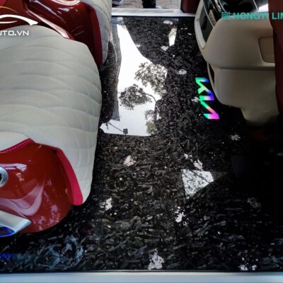 Sàn carbon nhũ bạc