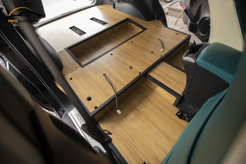 Sàn giả gỗ cho xe ô tô