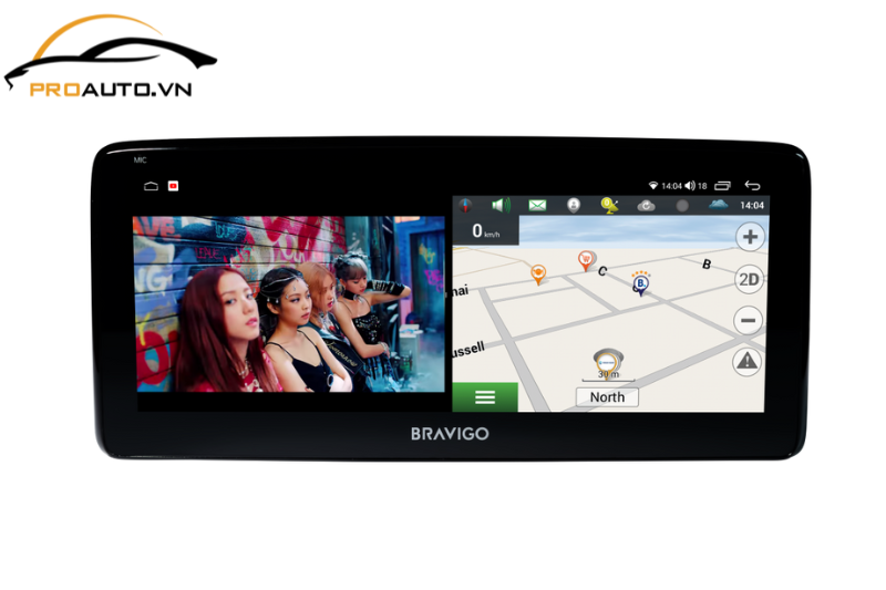 Thao tác chia đôi màn hình đa nhiệm