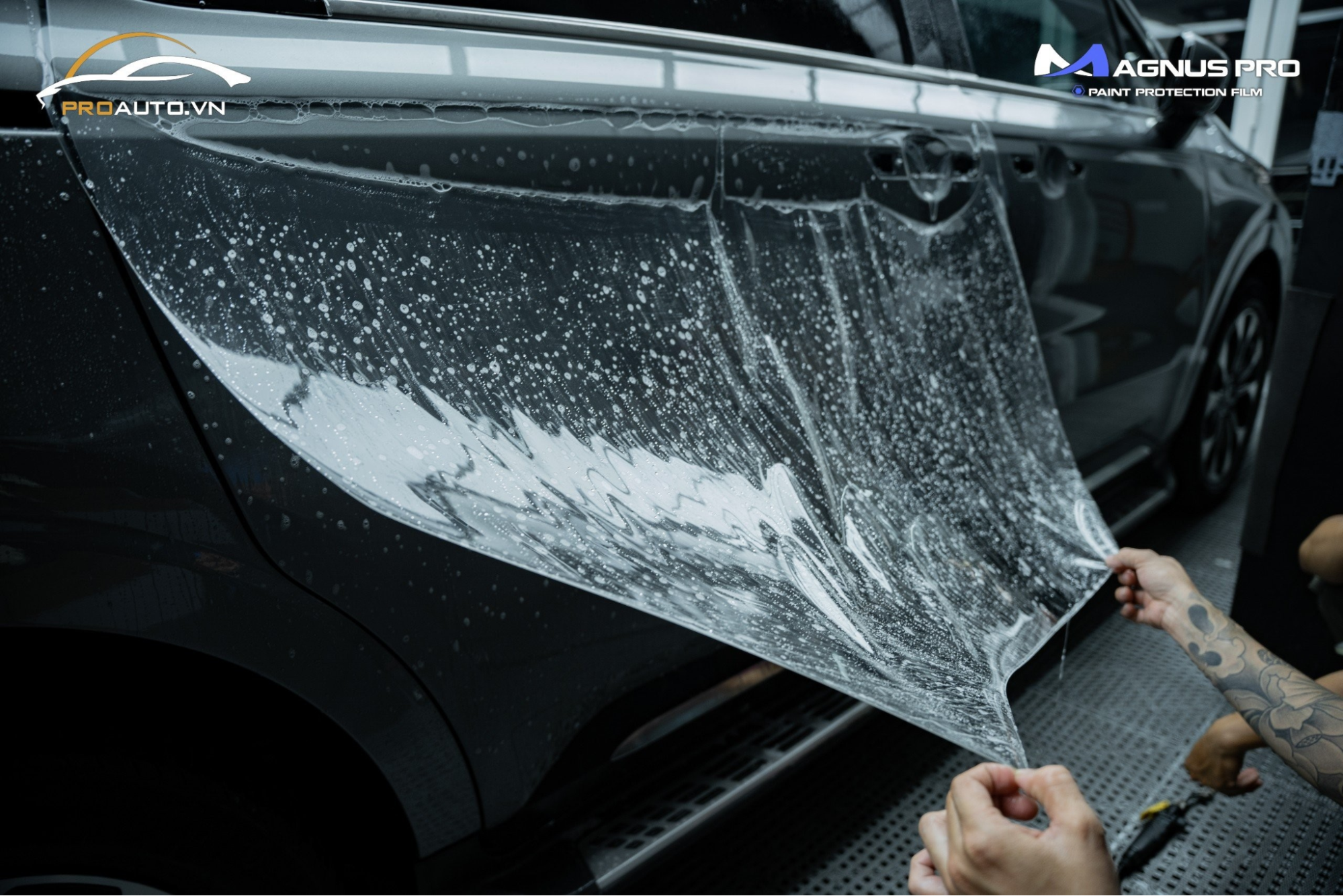 Thi công dán ppf Magnus Pro tại PROAUTO.VN