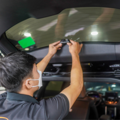 Thi công lắp đặt camera ô tô tại PROAUTO.VN 