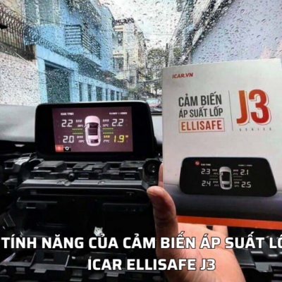 Tính năng của cảm biến áp suất lốp ICAR Ellisafe J3
