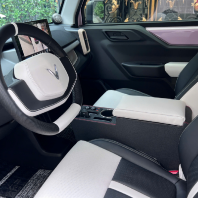 Bọc da bệ tỳ tay cho Vinfast VF3