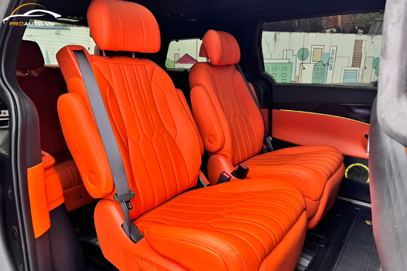 Bọc da ghế xe Kia Carnival 2024 bằng da Nappa