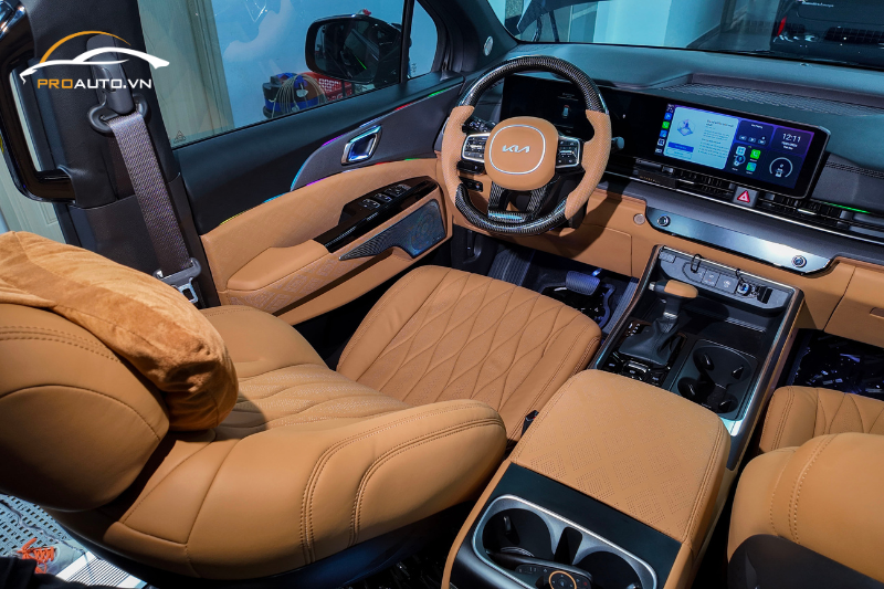 Bọc da ghế xe Kia Carnival 2025